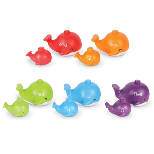 Learning Resources Snap-n-Learn Stacking Whales
